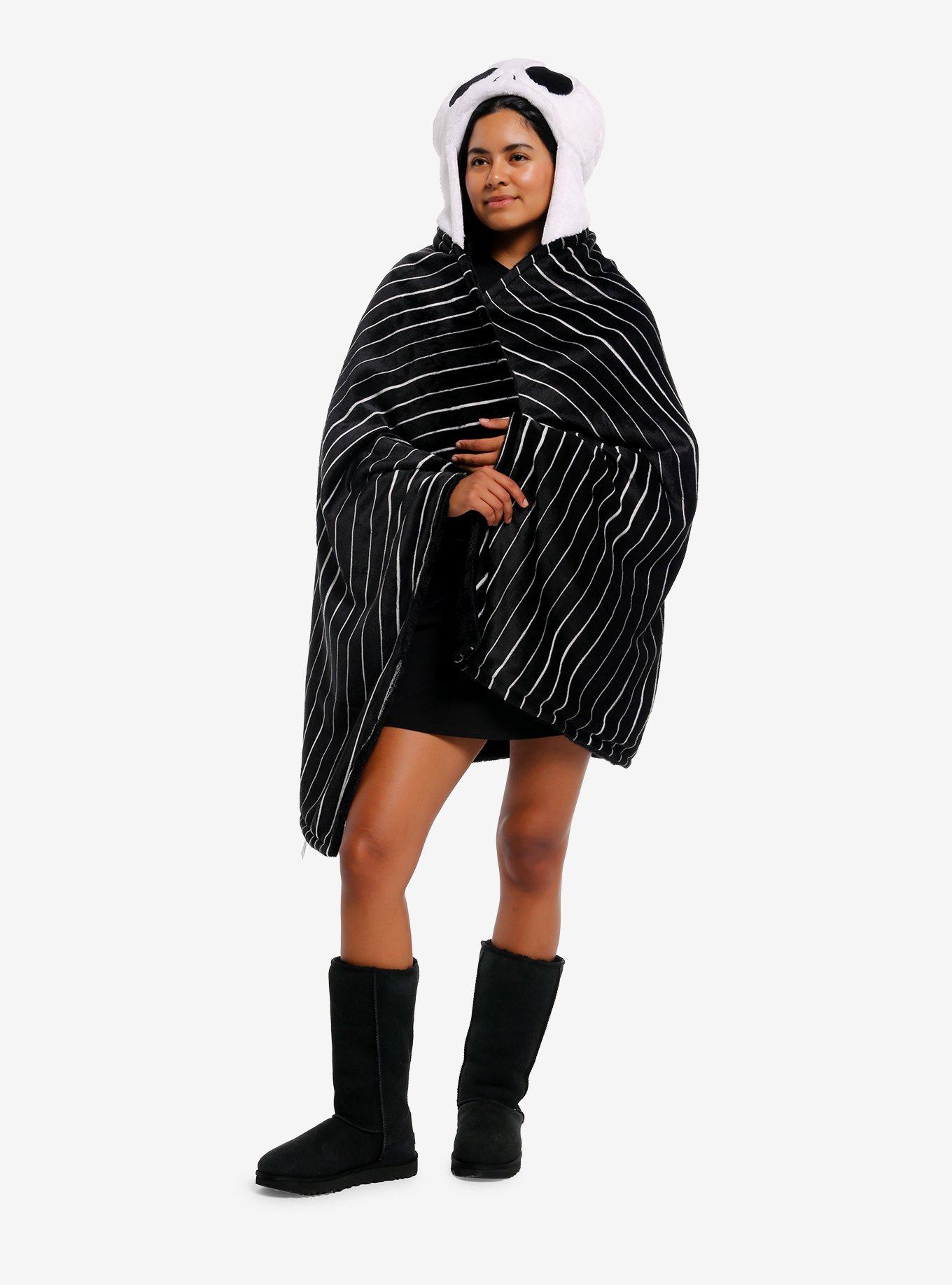 The Nightmare Before Christmas Jack Plush Hooded Throw Blanket, , hi-res