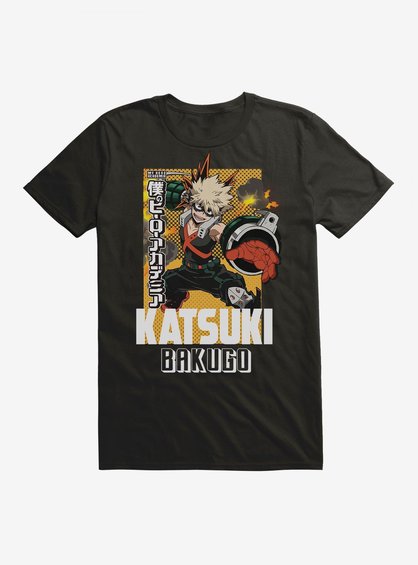 My Hero Academia Katsuki Bakugo Hero Extra Soft T-Shirt, , hi-res