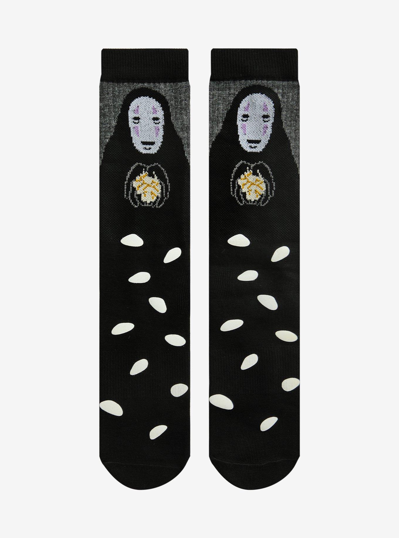 Studio Ghibli® Spirited Away No-Face Crew Socks, , hi-res