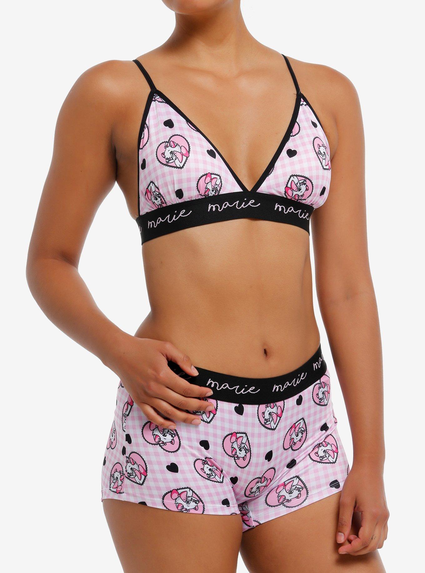 Disney The Aristocats Marie Bra & Boyshort Panty Set, , hi-res