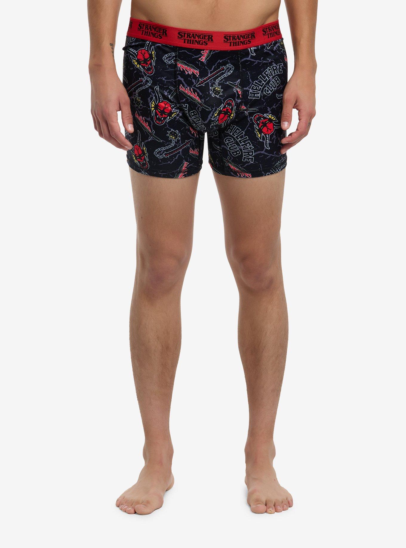 Stranger Things Hellfire Club Boxer Briefs, , hi-res