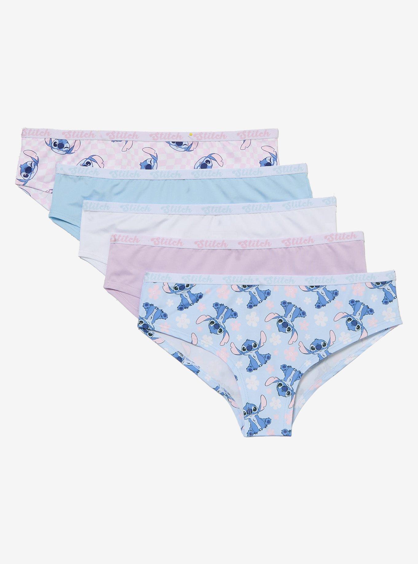 Disney Stitch Bikini Panty Set 5 Pair, , hi-res