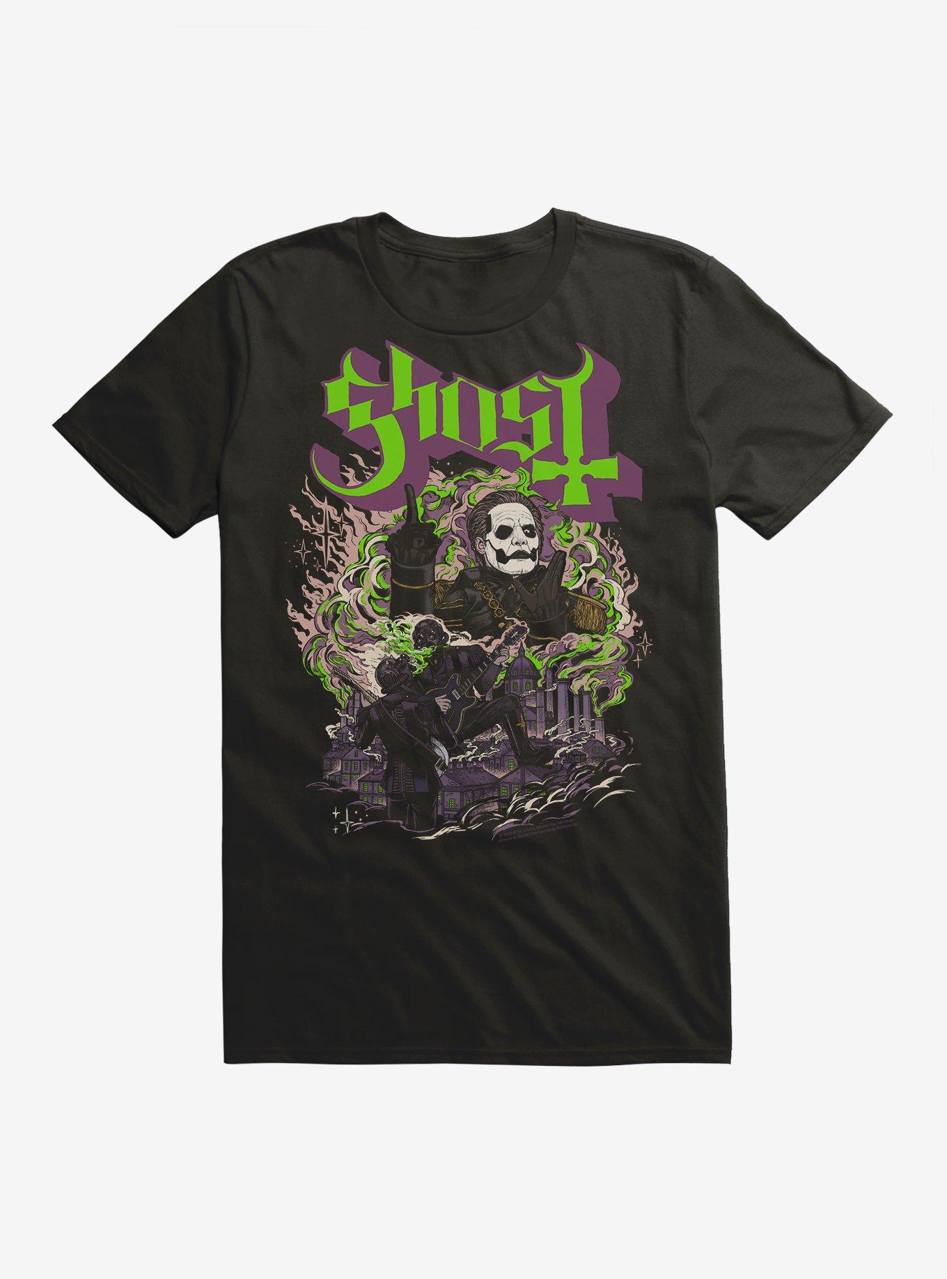 Ghost Smoke Stacks Extra Soft T-Shirt, , hi-res