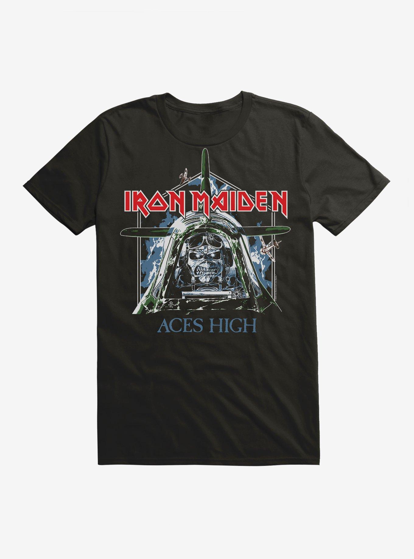 Iron Maiden Aces High Extra Soft T-Shirt, , hi-res