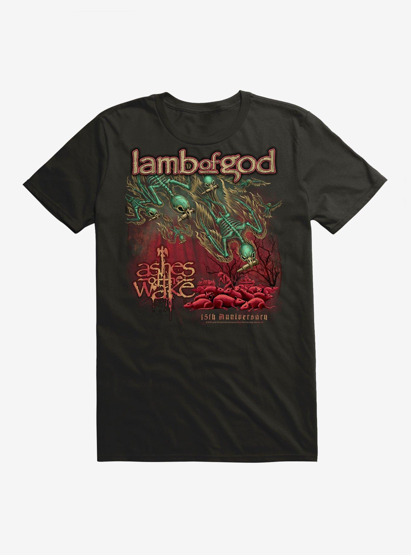 Lamb Of God Ashes Of The Wake 15th Anniversary Extra Soft T-Shirt, , hi-res