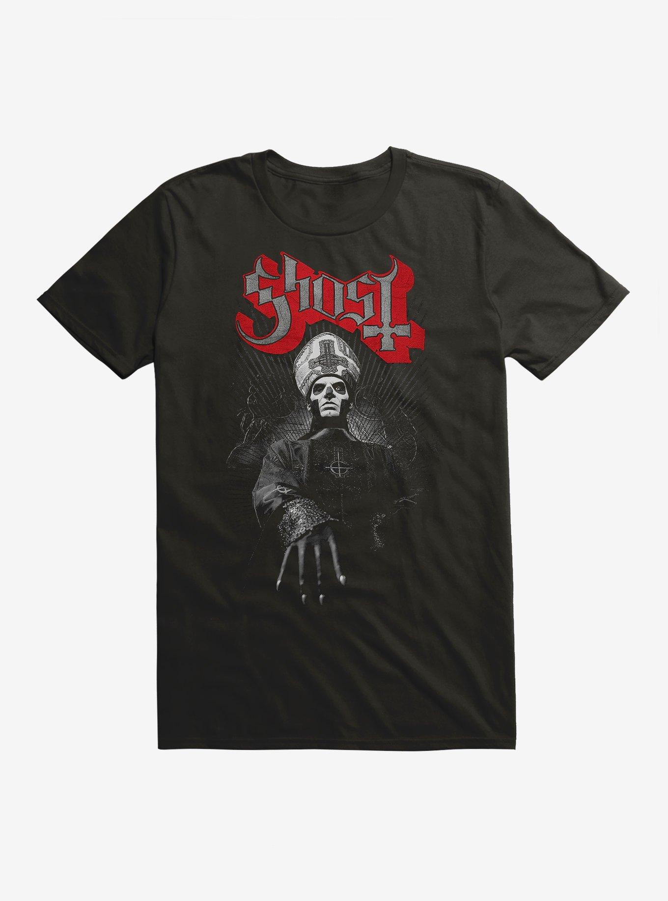 Ghost Papa Emeritus III Black And White Extra Soft T-Shirt, , hi-res