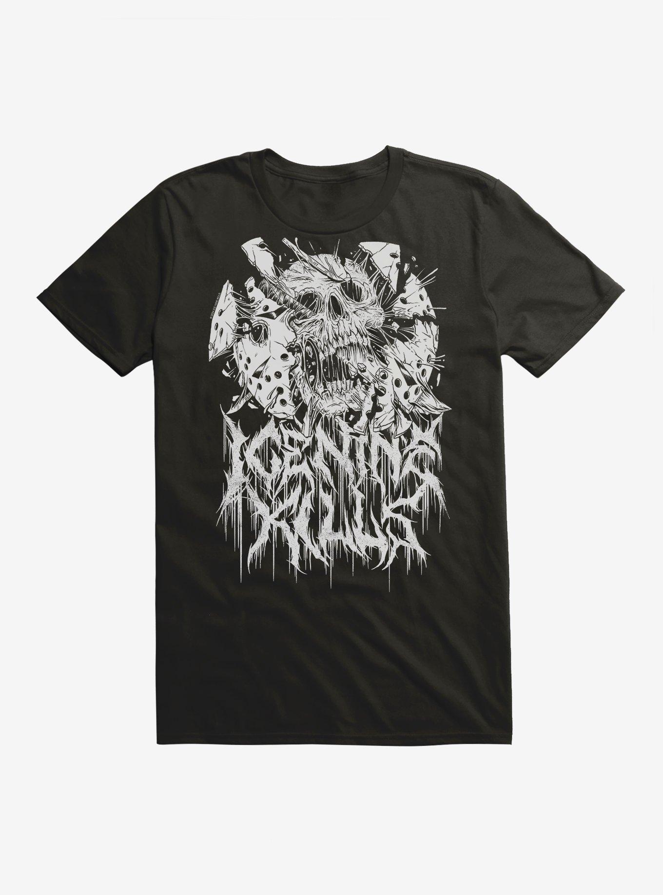Ice Nine Kills Knife Through Extra Soft T-Shirt, BLACK, hi-res