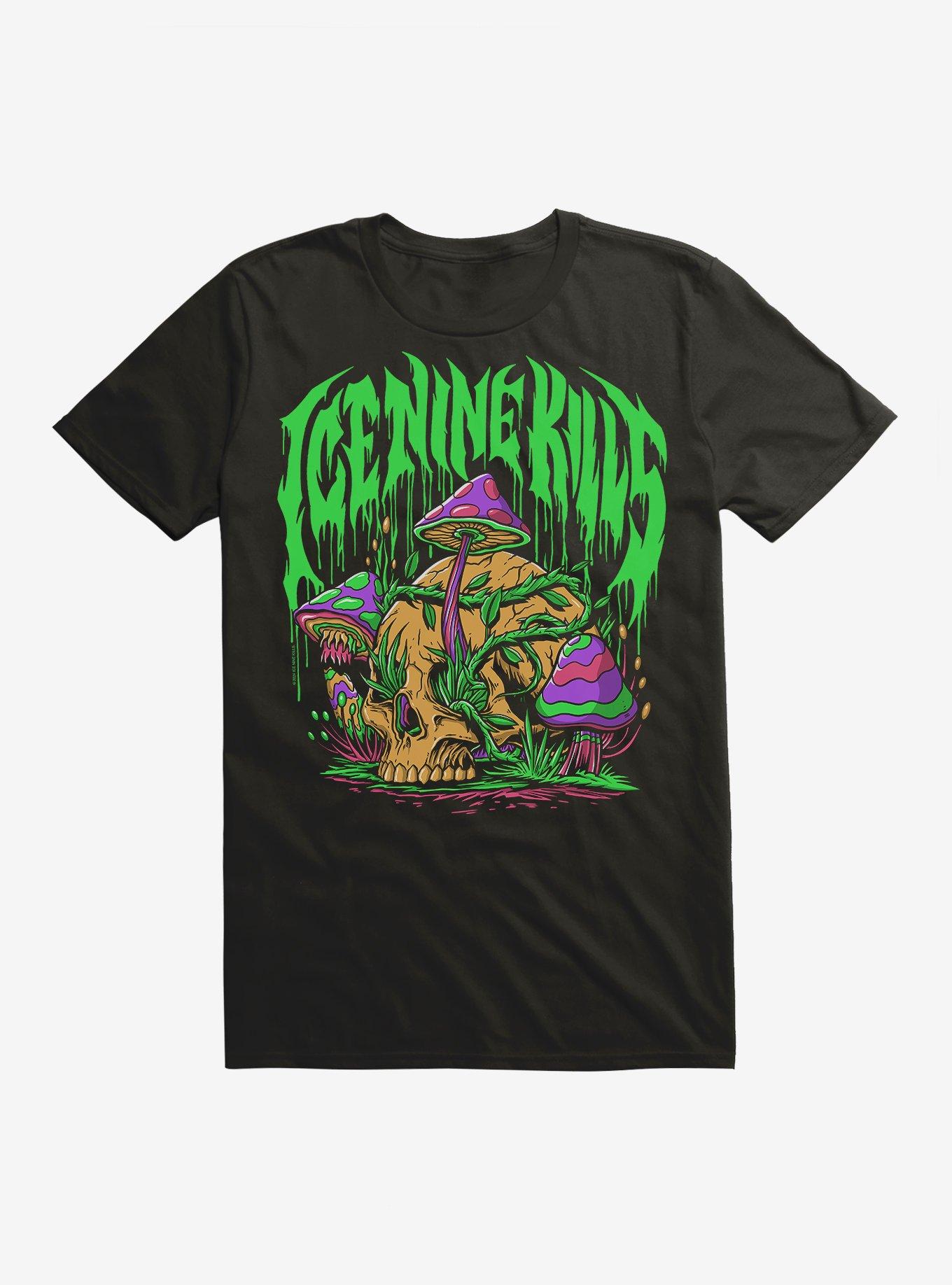 Ice Nine Kills Mushroom Skull Extra Soft T-Shirt, , hi-res