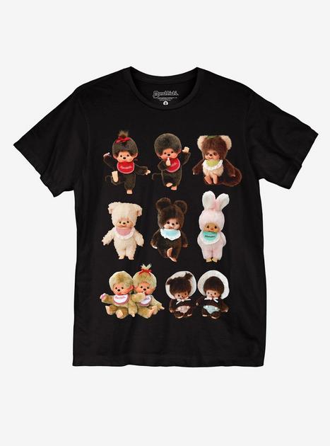 Monchhichi Character Grid T-Shirt | Hot Topic