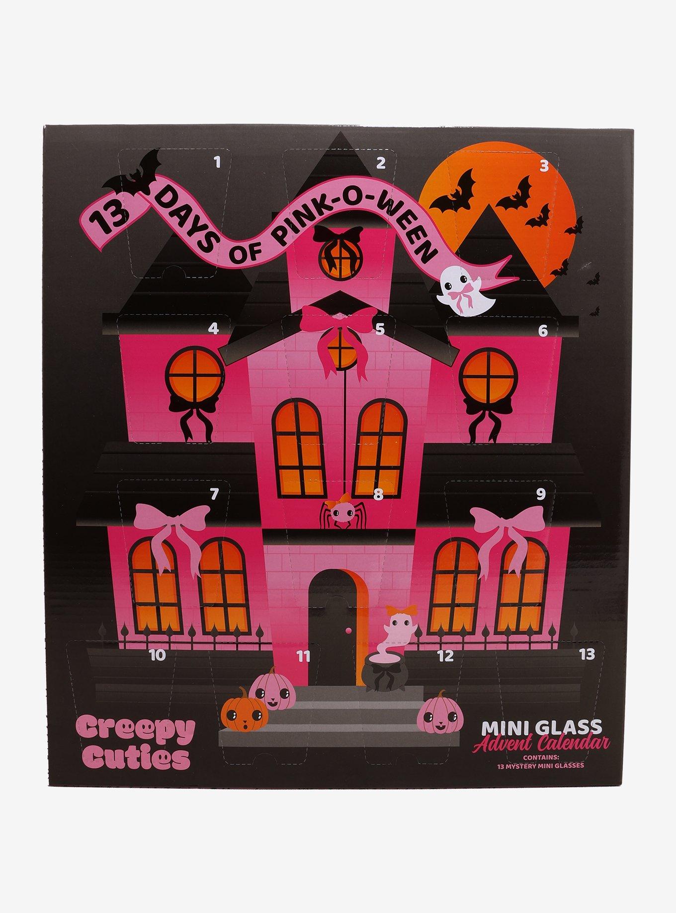 Creepy Cuties Pink-O-Ween 13-Day Mini Glass Advent Calendar | Hot