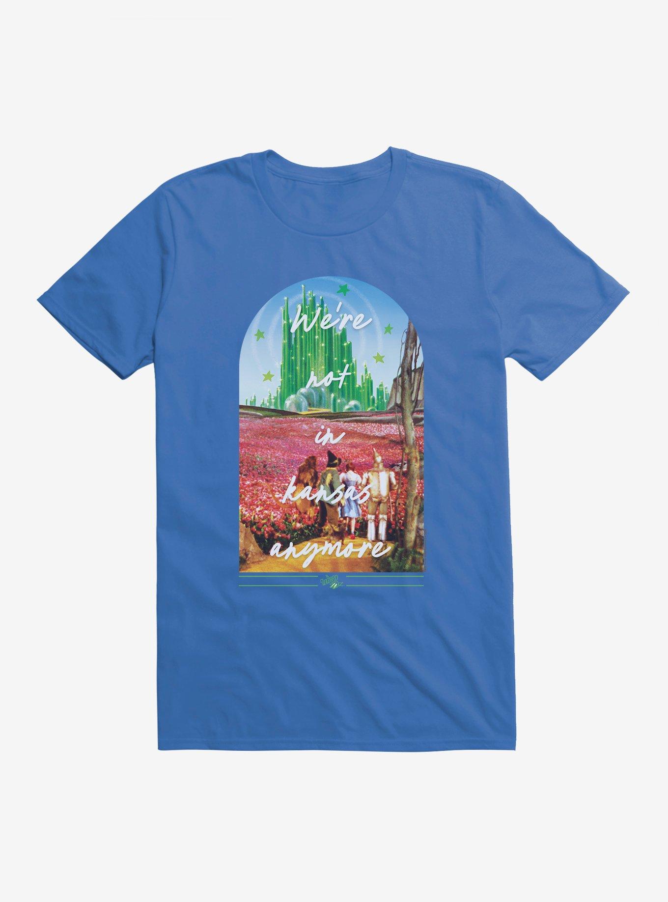 The Wizard Of Oz We're Not In Kansas Anymore T-Shirt, ROYAL, hi-res