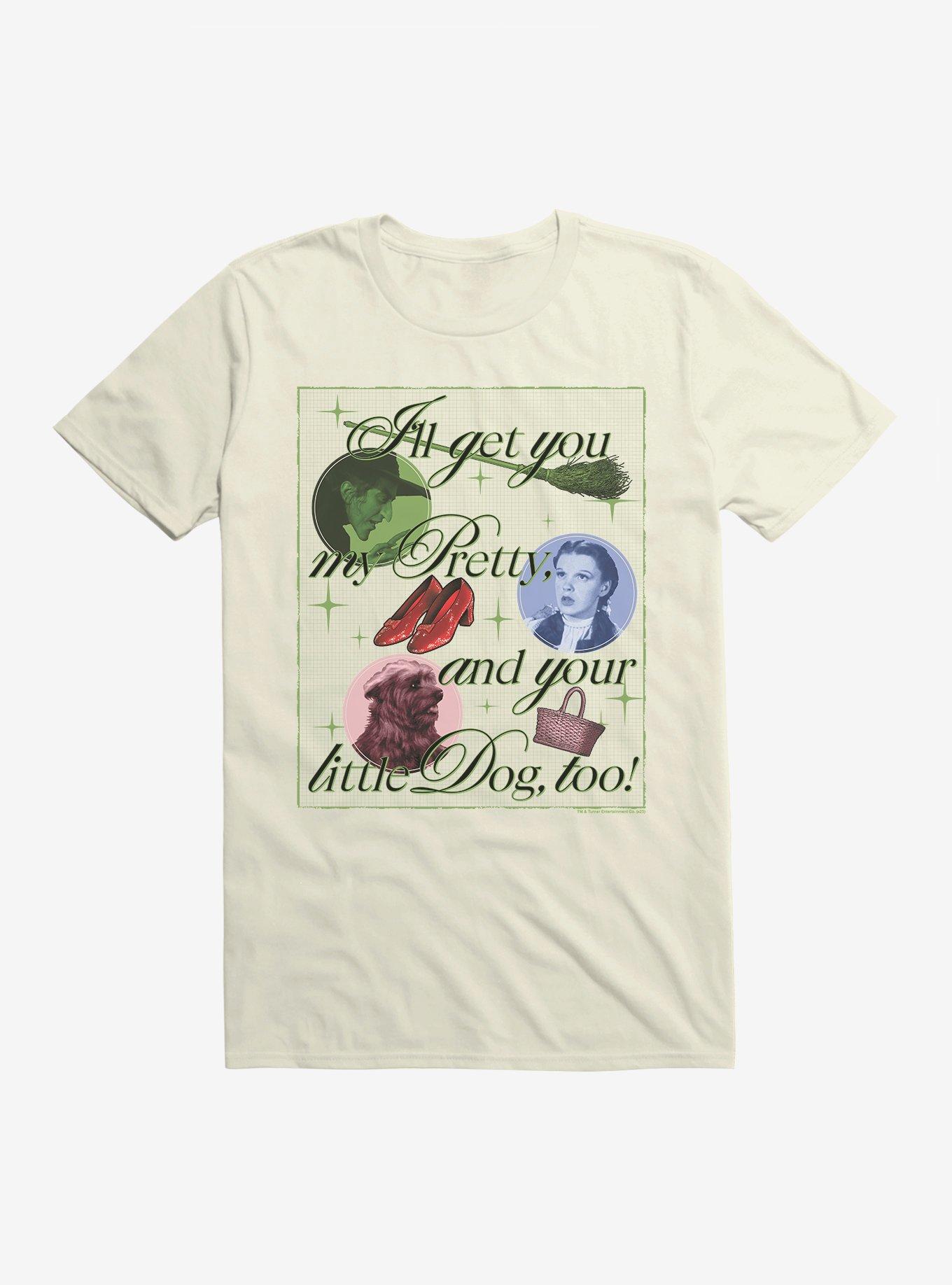 The Wizard Of Oz I'll Get You My Pretty T-Shirt, NATURAL, hi-res