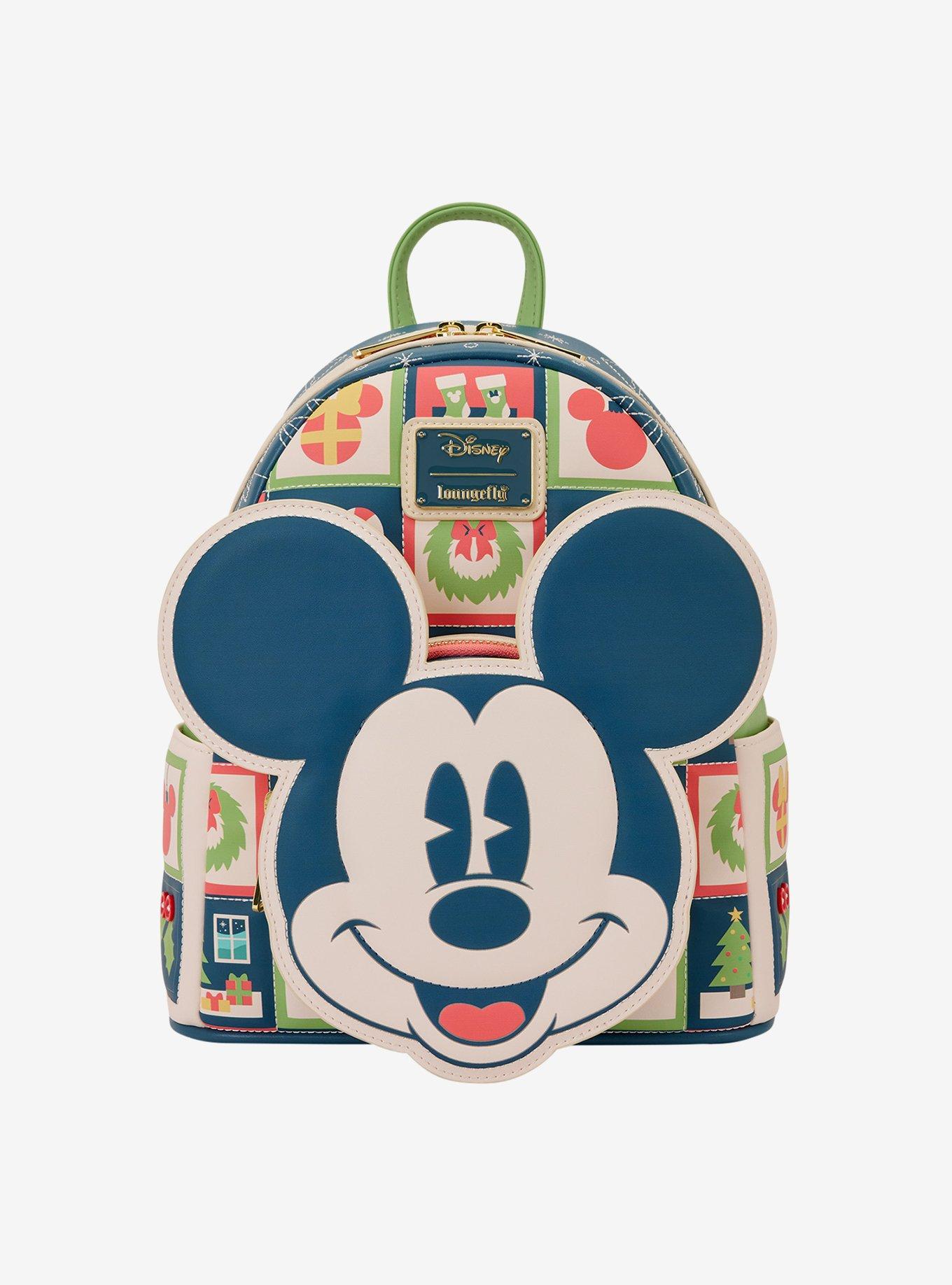 Loungefly Disney Mickey Mouse Holiday Mini Backpack, , hi-res