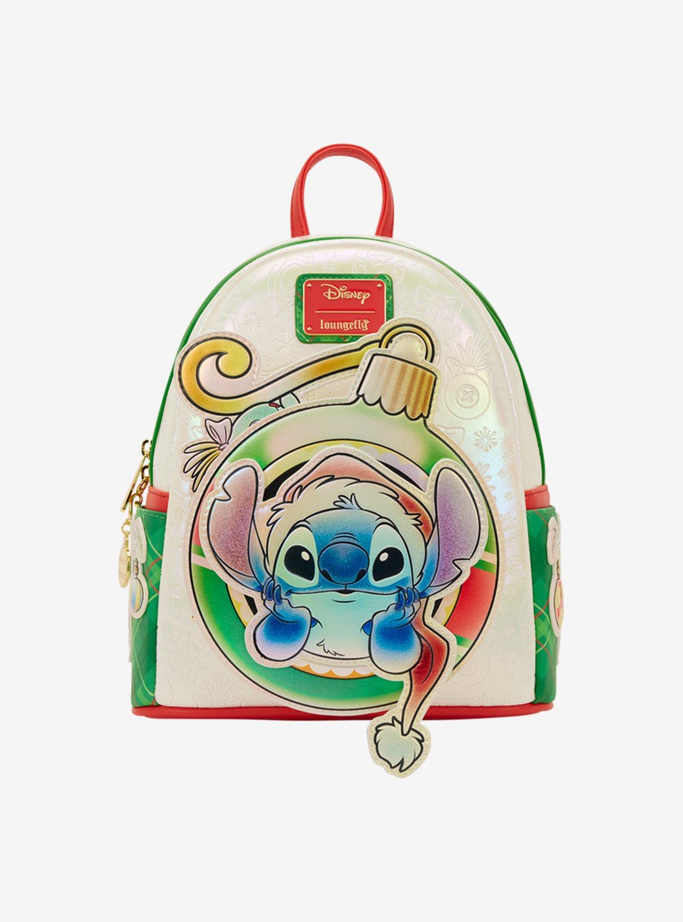 Loungefly Disney Lilo & Stitch Scrump & Stitch Ornament Iridescent Mini Backpack, , hi-res