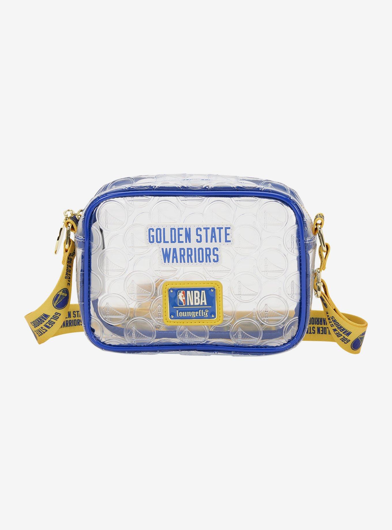 Loungefly NBA Golden State Warriors Clear Crossbody Bag, , hi-res