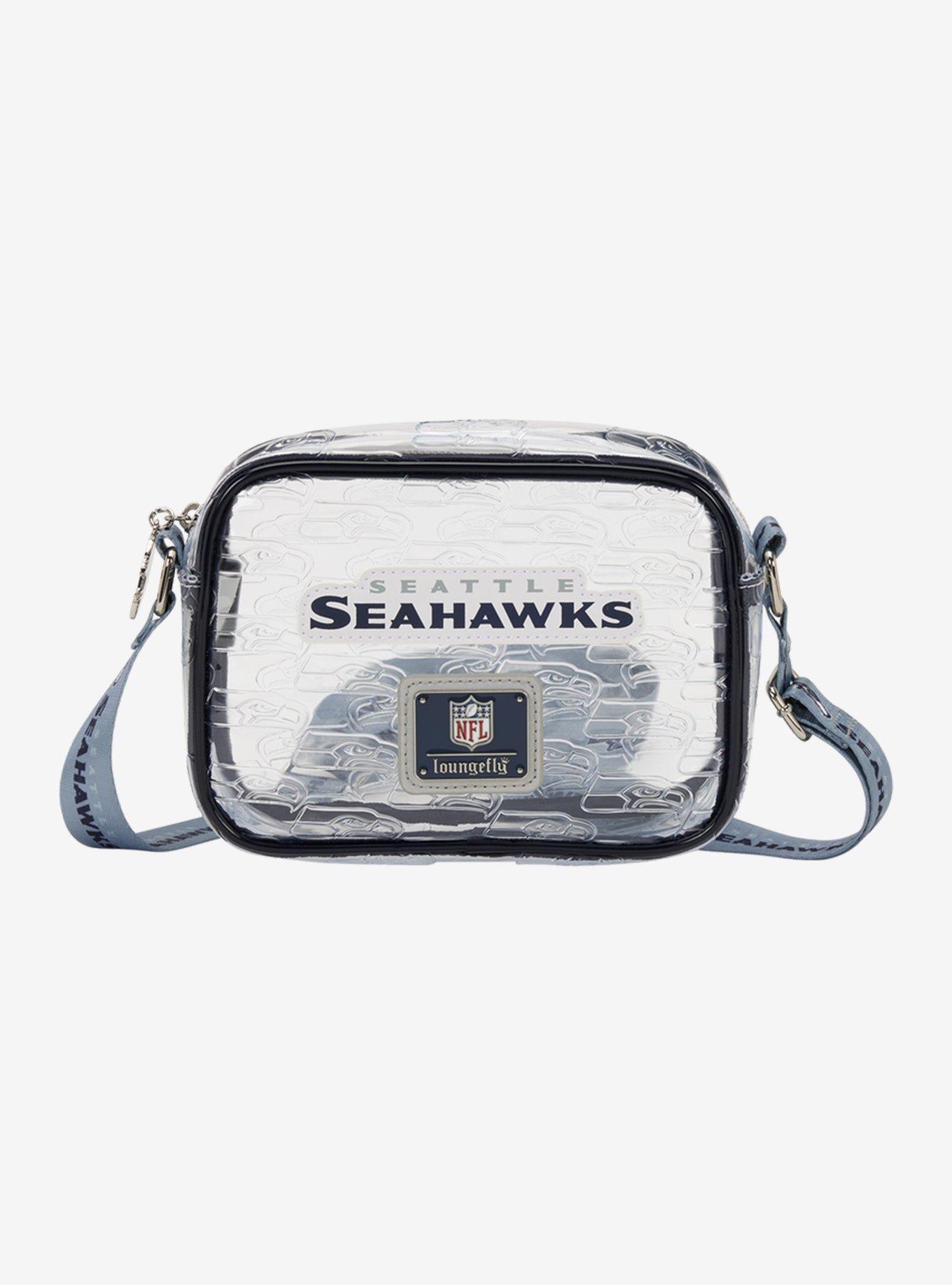 Loungefly NFL Seattle Seahawks Clear Crossbody Bag, , hi-res