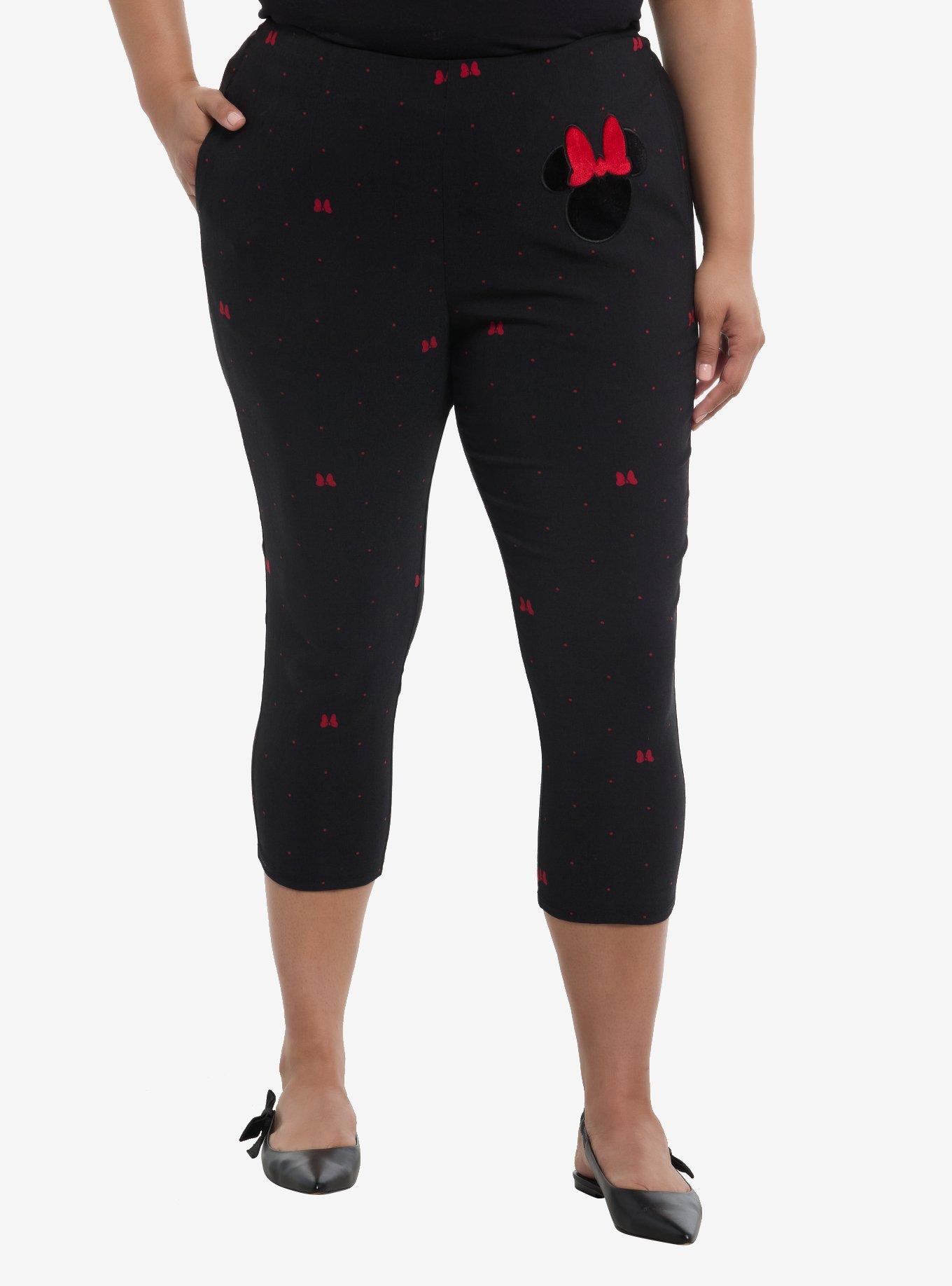Her Universe Disney Minnie Mouse Polka Dot Retro Capri Pants Her Universe Exclusive, , hi-res