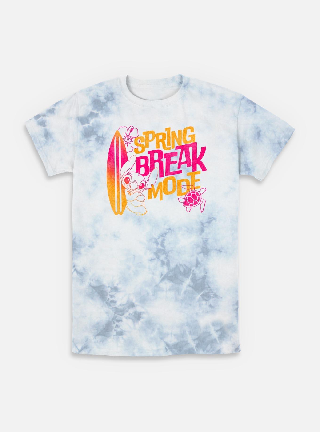 Disney Lilo & Stitch Spring Break Mode Tie-Dye T-Shirt, , hi-res