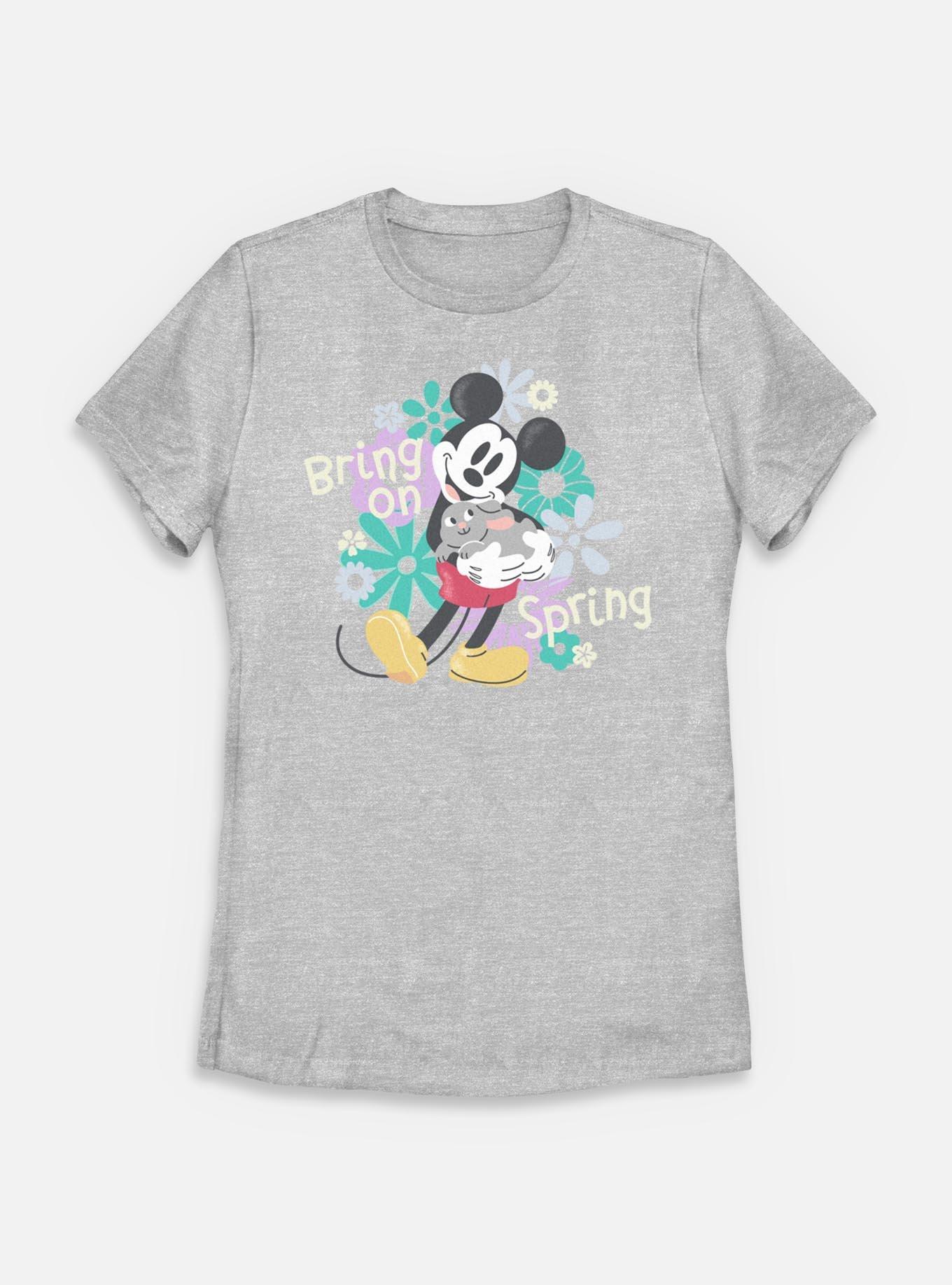 Disney Mickey Mouse Bring On Spring Womens T-Shirt, , hi-res