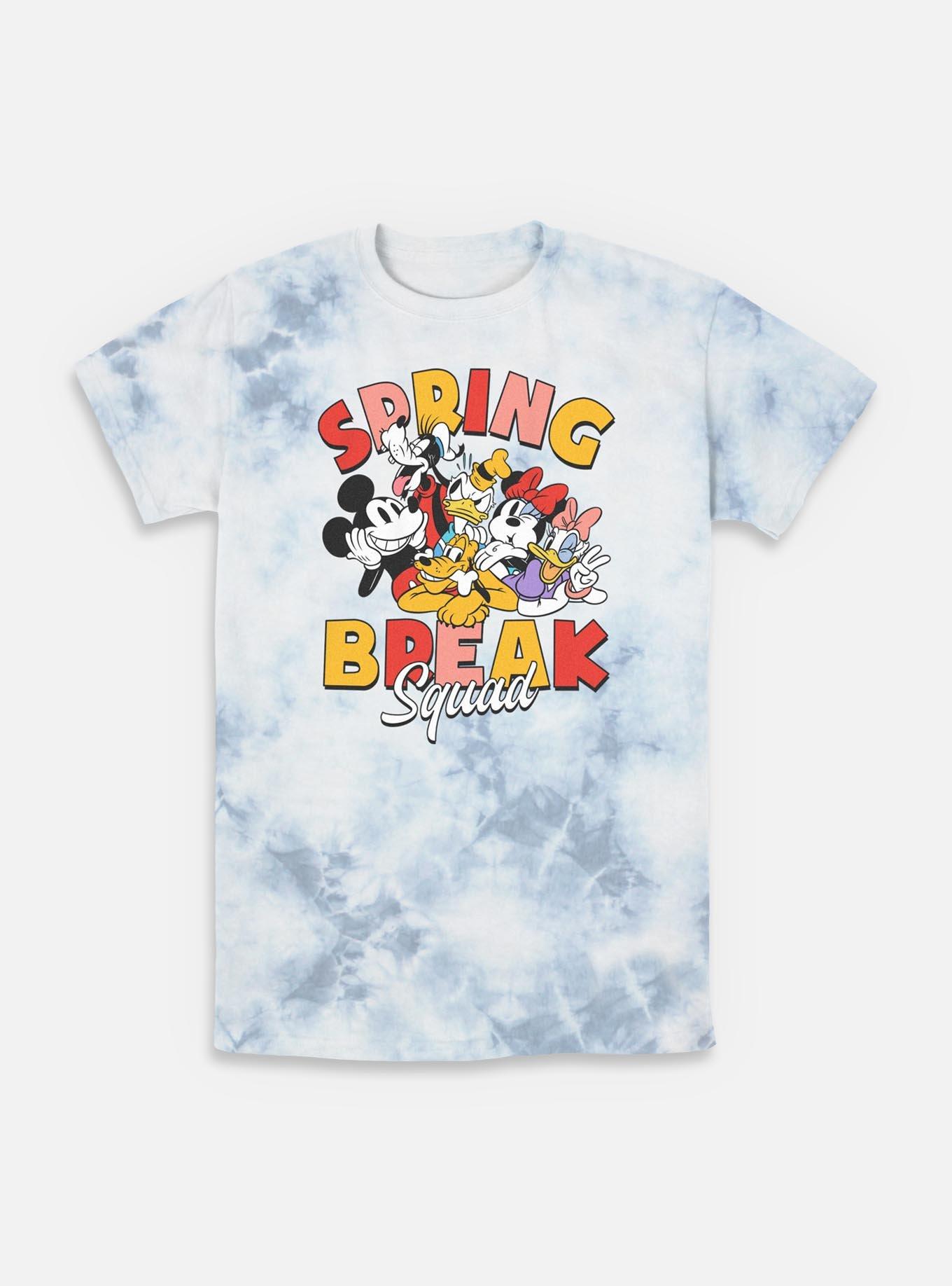 Disney Mickey Mouse Spring Break Squad Tie-Dye T-Shirt, , hi-res