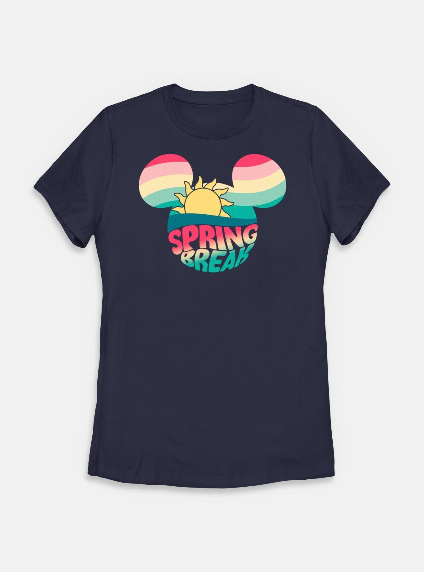 Disney Mickey Mouse Retro Spring Break Womens T-Shirt, , hi-res