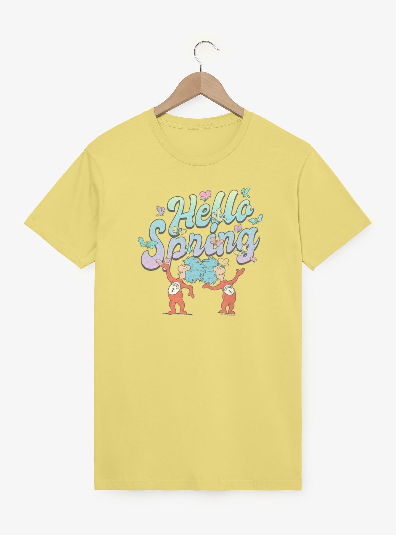 Dr. Seuss Hello Spring Garment Dye T-Shirt, , hi-res