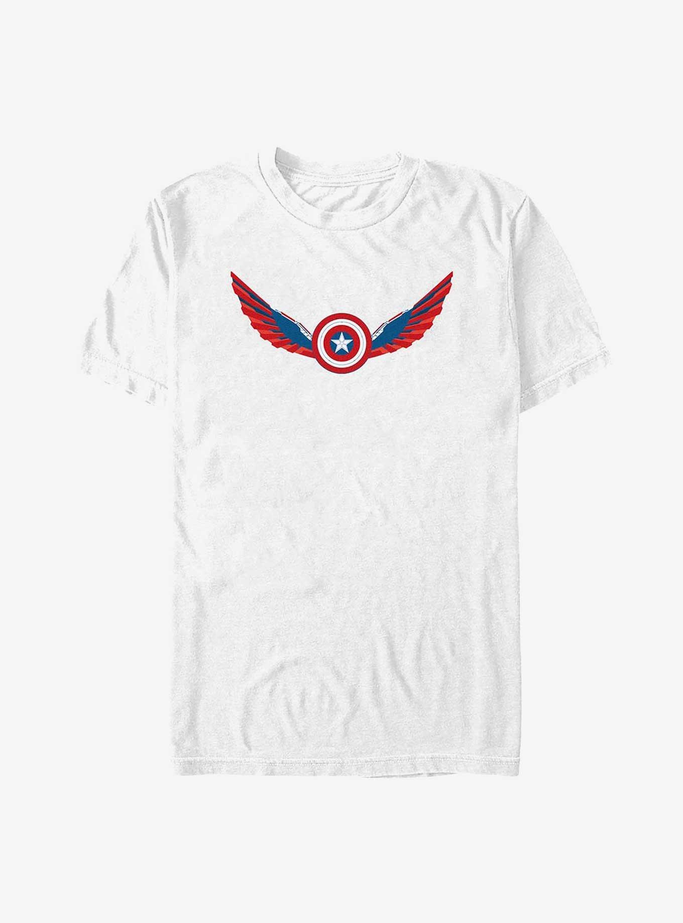 Captain America: Brave New World Wings Shield Falcon T-Shirt, , hi-res