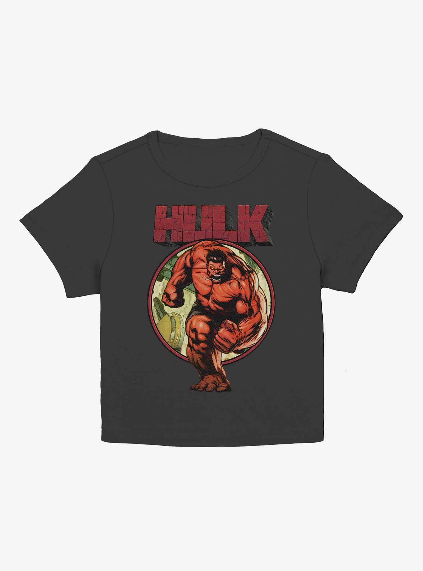 Marvel Red Hulk Run Girls Baby T-Shirt, , hi-res