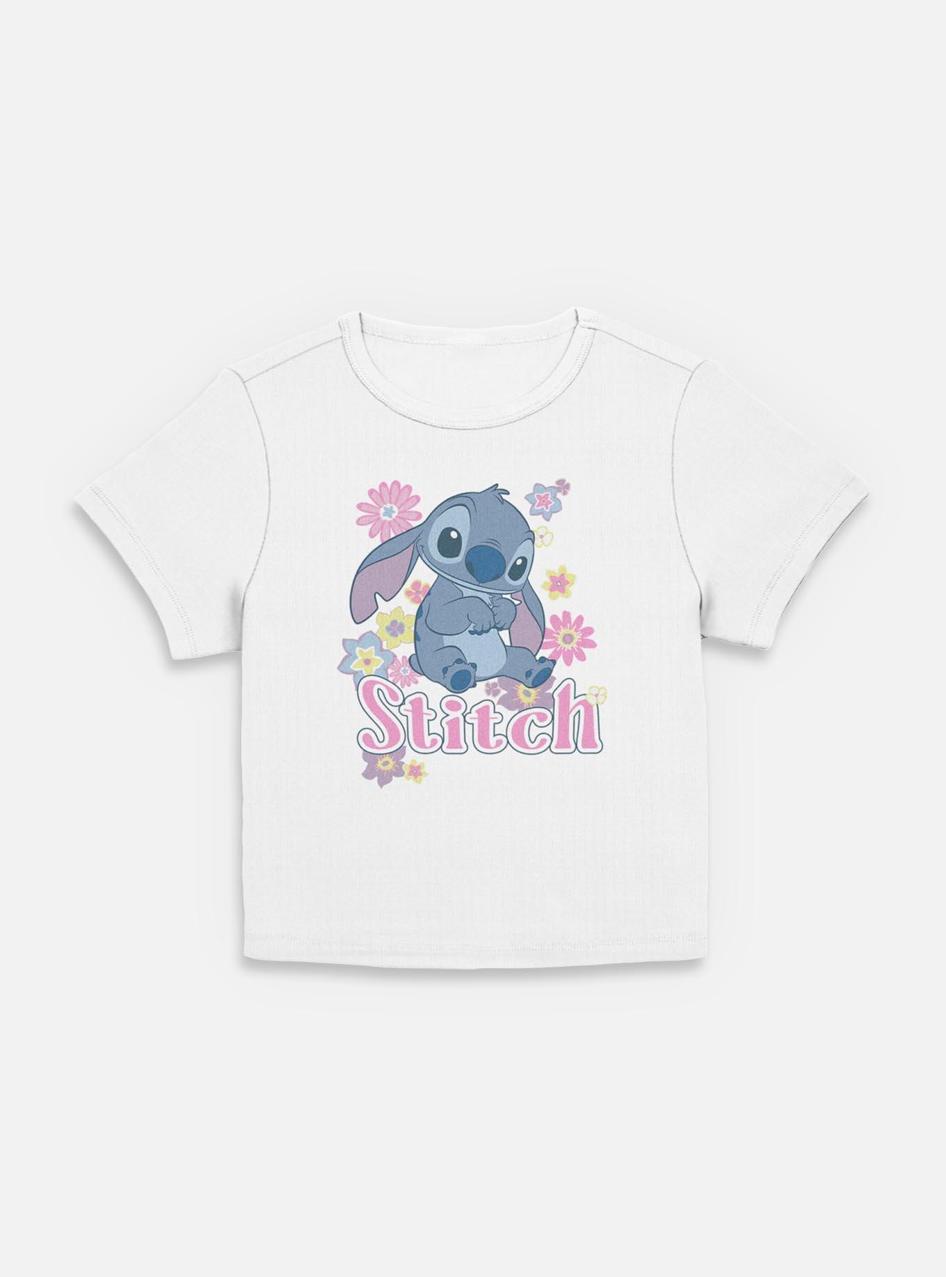 Disney Lilo & Stitch Spring Time Stitch Back Women Baby T-Shirt, EGRET, hi-res