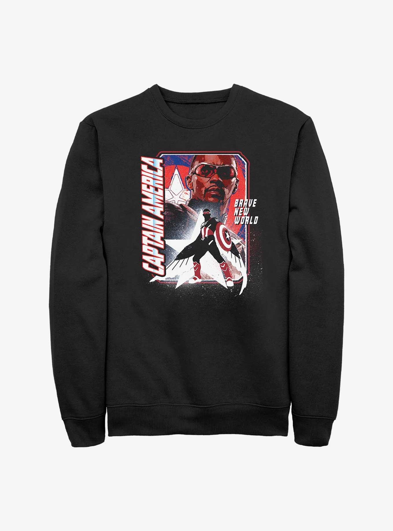 NULL Captain America: Brave New World Shield Falcon Sweatshirt