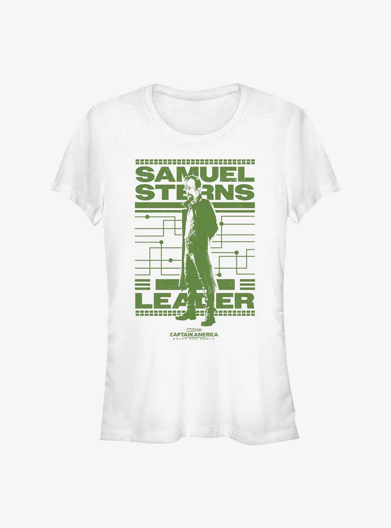 NULL Captain America: Brave New World Samuel Sterns Leader Poster Girls T-Shirt
