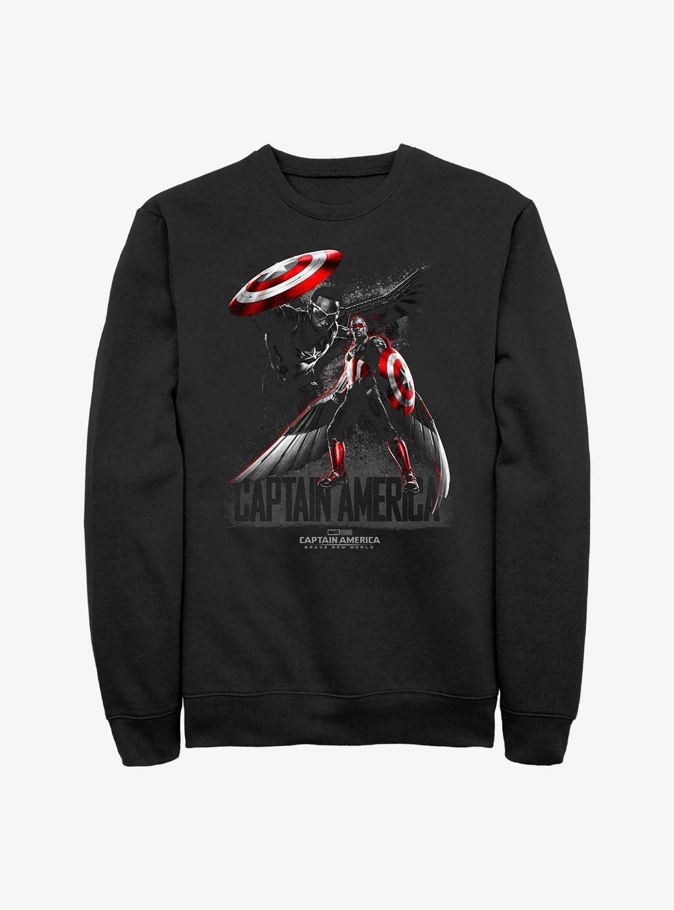 Captain America: Brave New World Captain America Brave Pose Sweatshirt, , hi-res