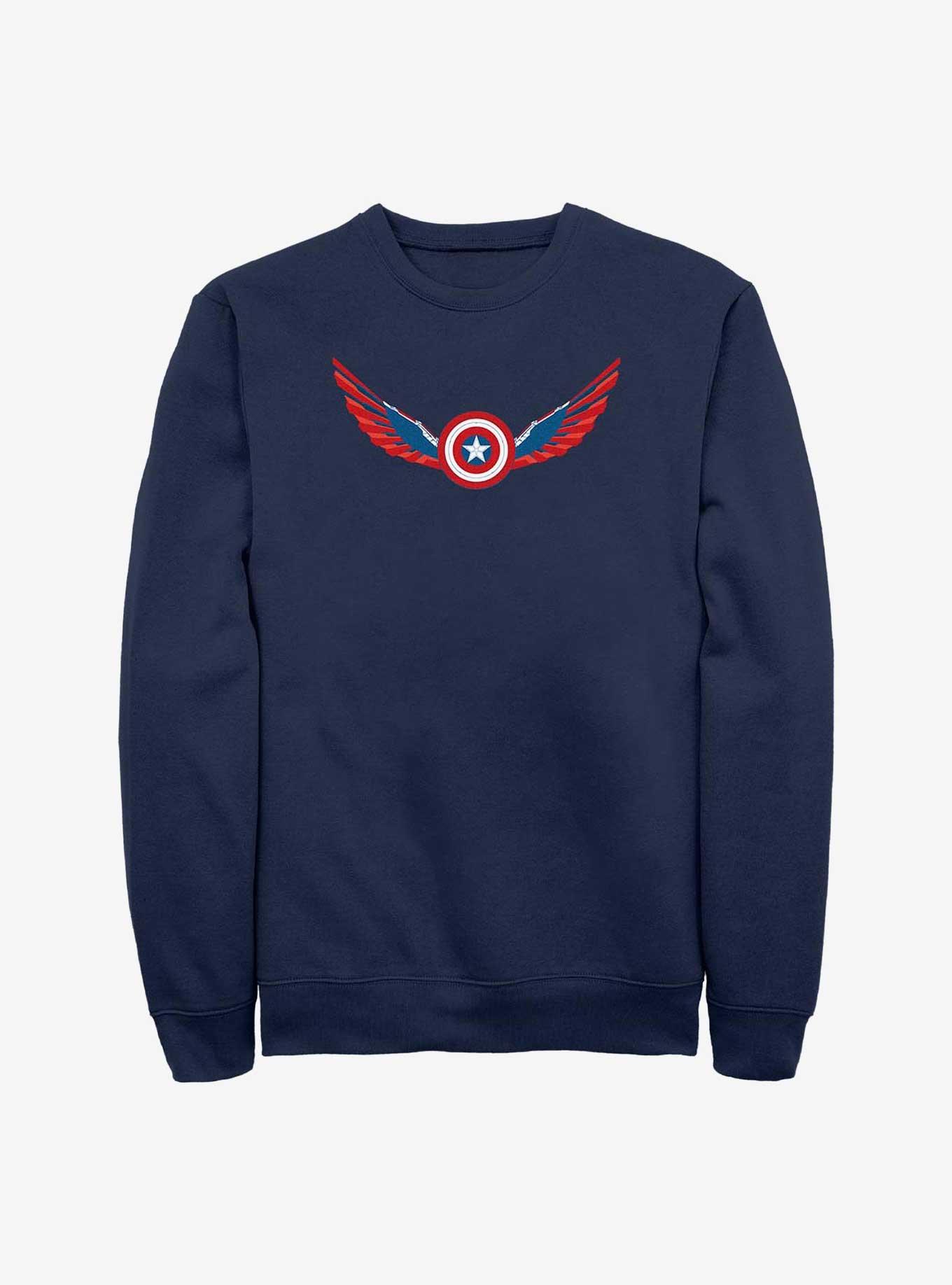 Captain America: Brave New World Wings Shield Falcon Sweatshirt, , hi-res