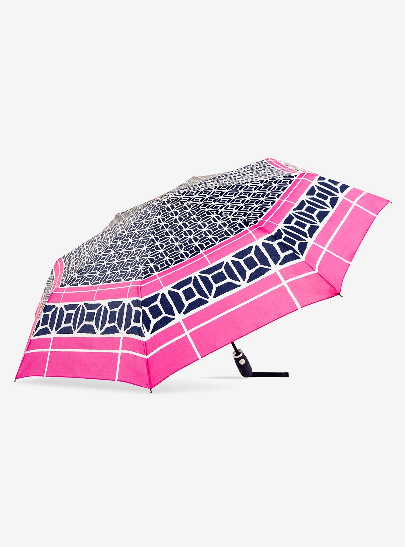 ShedRain x Trina Turk Compact Umbrella Ink Durell Double | Hot Topic