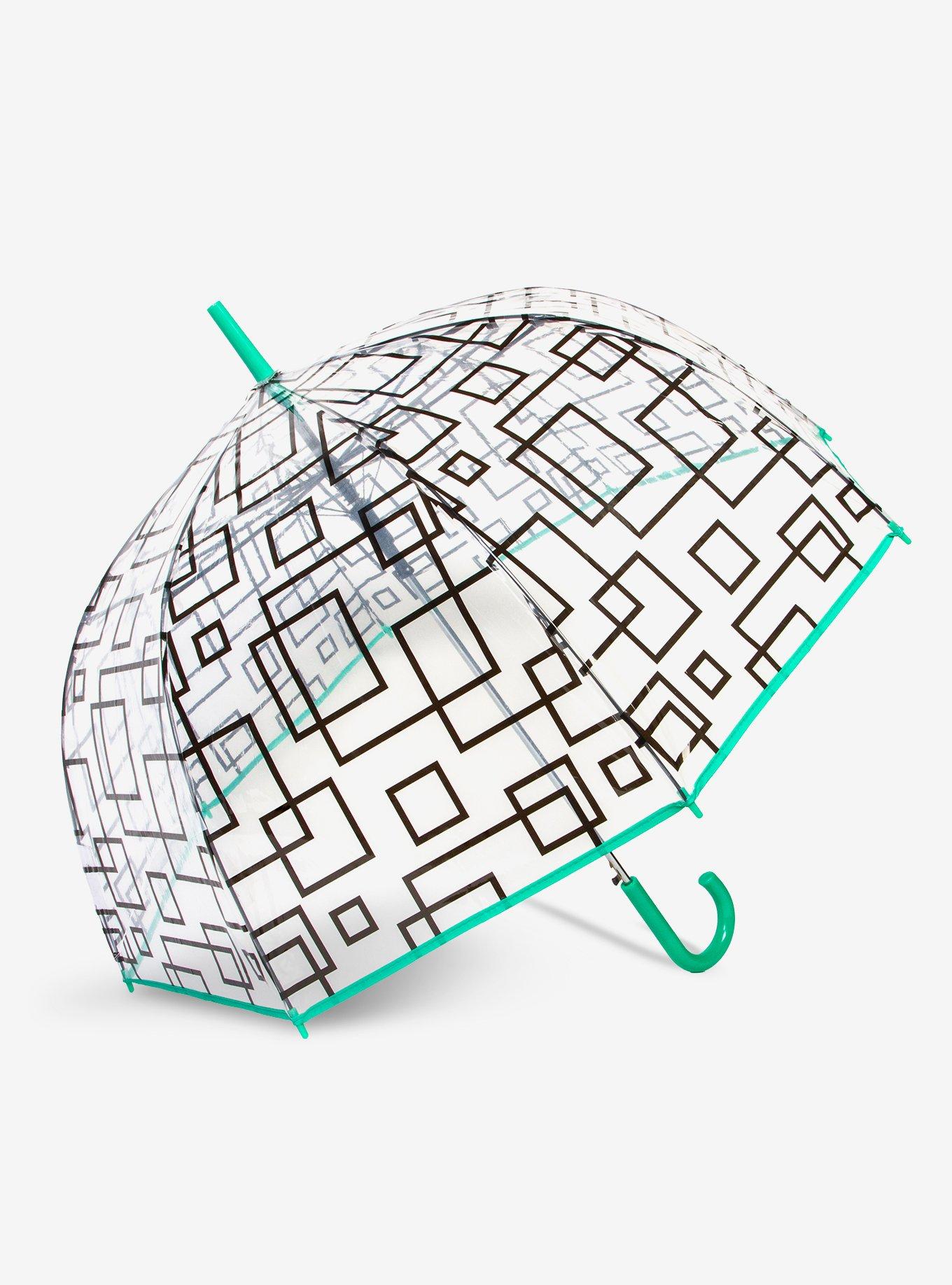 Auto Open Bubble Stick Umbrella Cubic, , hi-res
