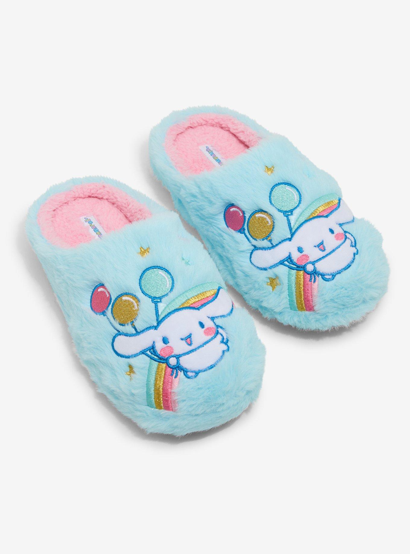 Cinnamoroll Balloons Plush Slippers, , hi-res