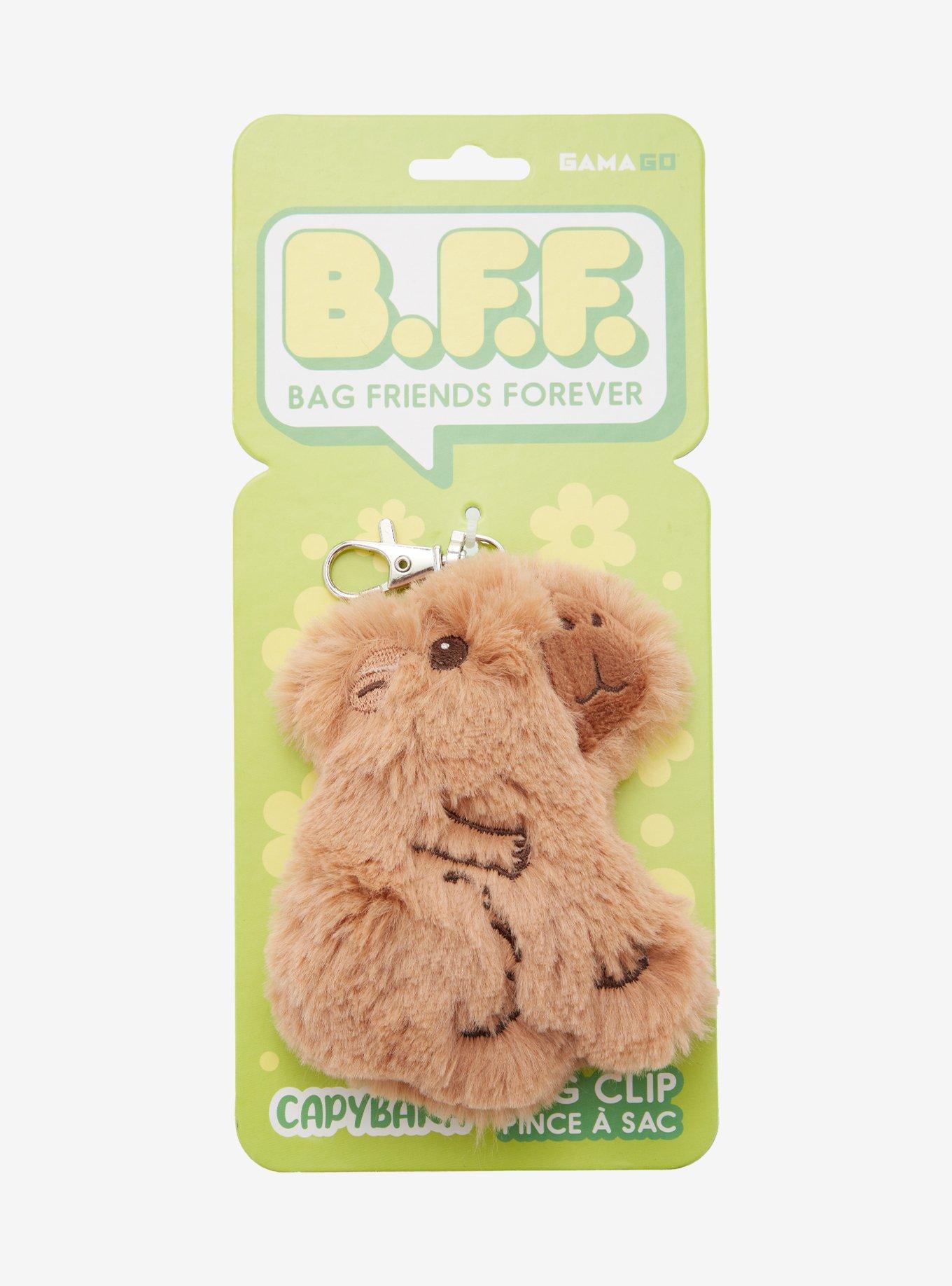 Capybara Plush Bag Clip, , hi-res
