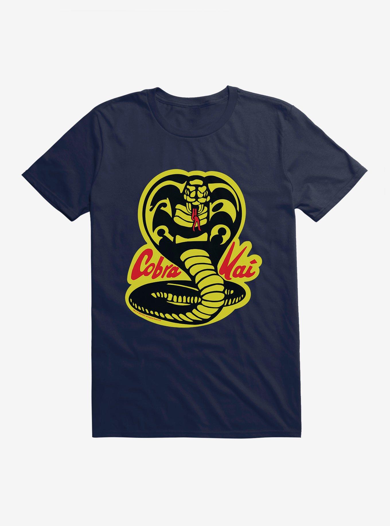 Cobra Kai Patch Extra Soft T-Shirt, MIDNIGHT NAVY, hi-res