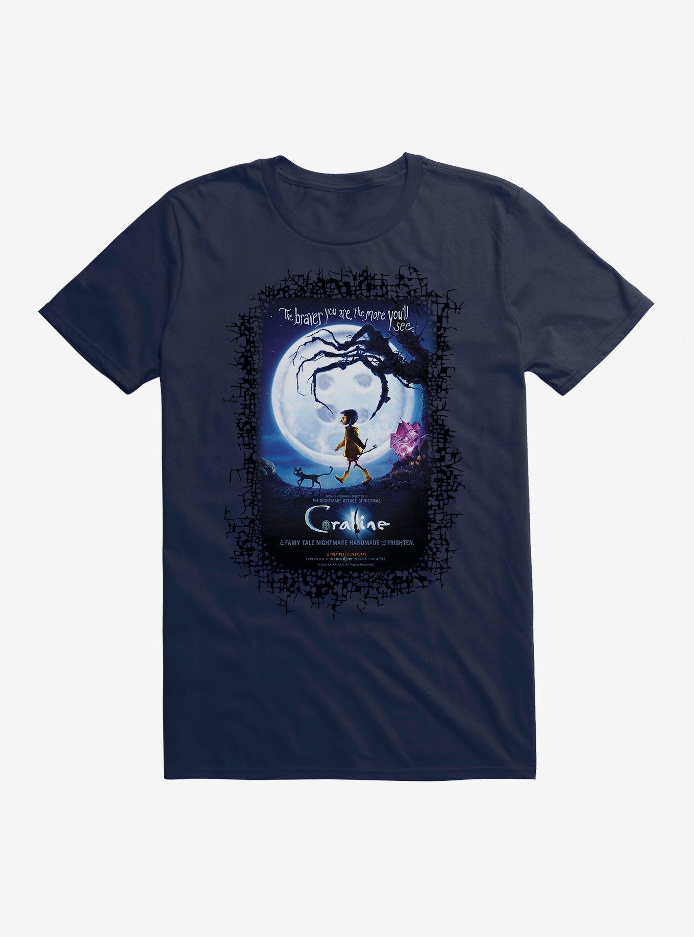 Coraline Moon Silhouette Poster Extra Soft T-Shirt, , hi-res