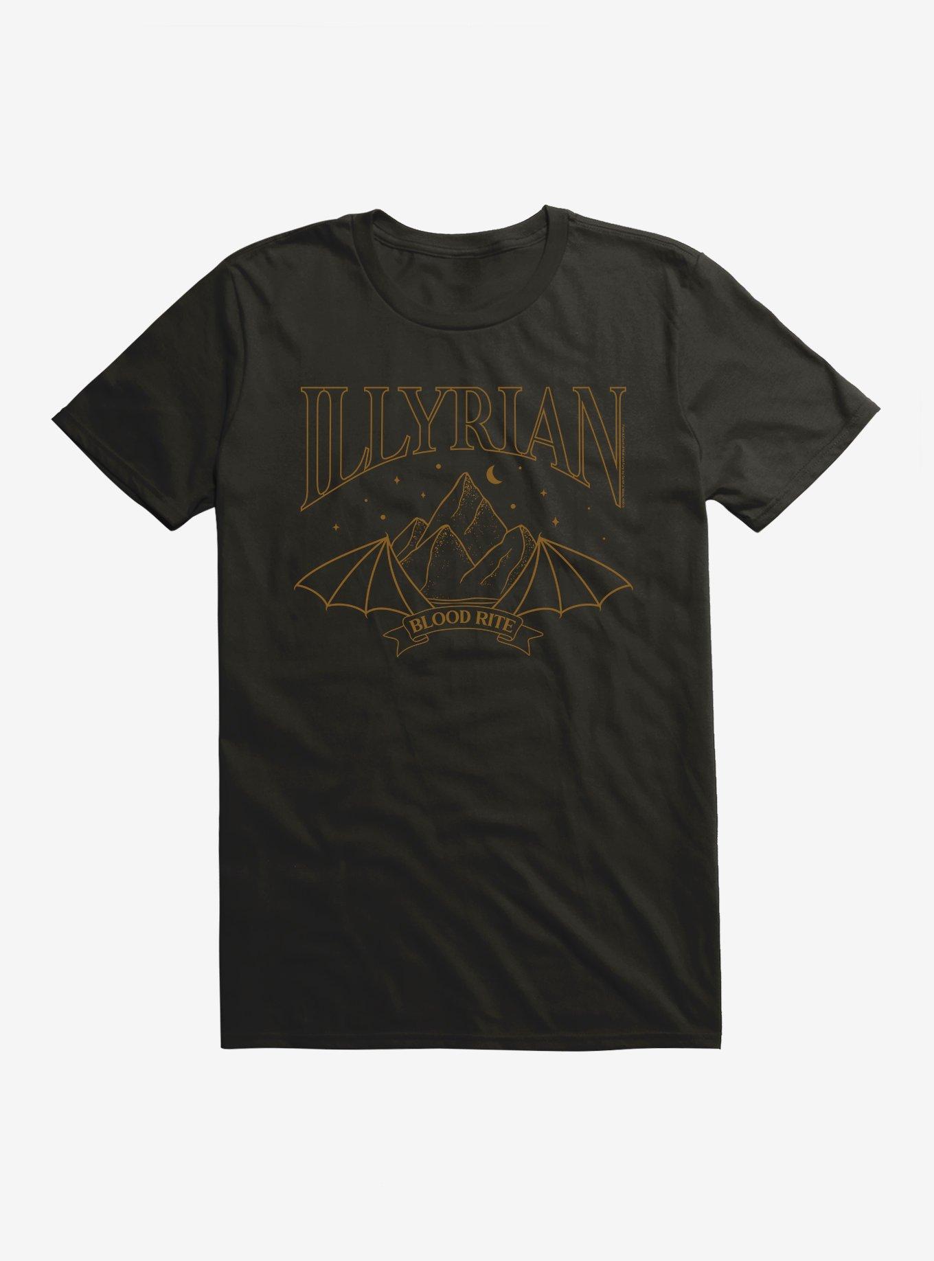 A Court Of Mist & Fury Illyrian Blood Rite Extra Soft T-Shirt, , hi-res