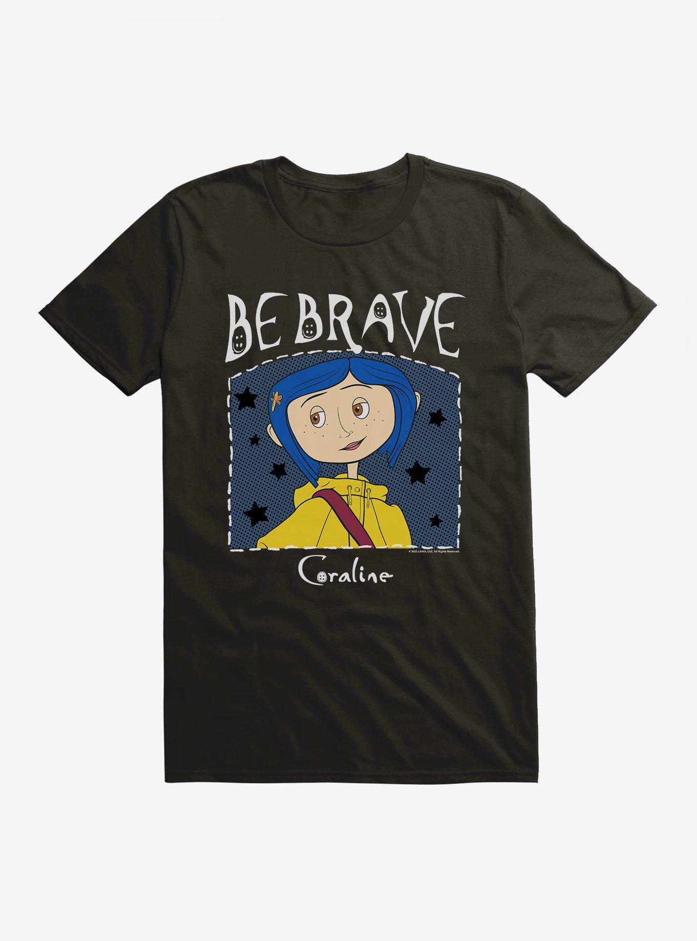 Coraline Be Brave Extra Soft T-Shirt, , hi-res