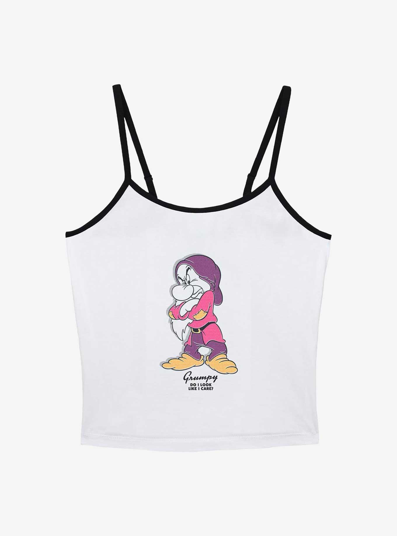 Disney Snow White and the Seven Dwarfs Grumpy Do I Care ? Girls Cami, , hi-res