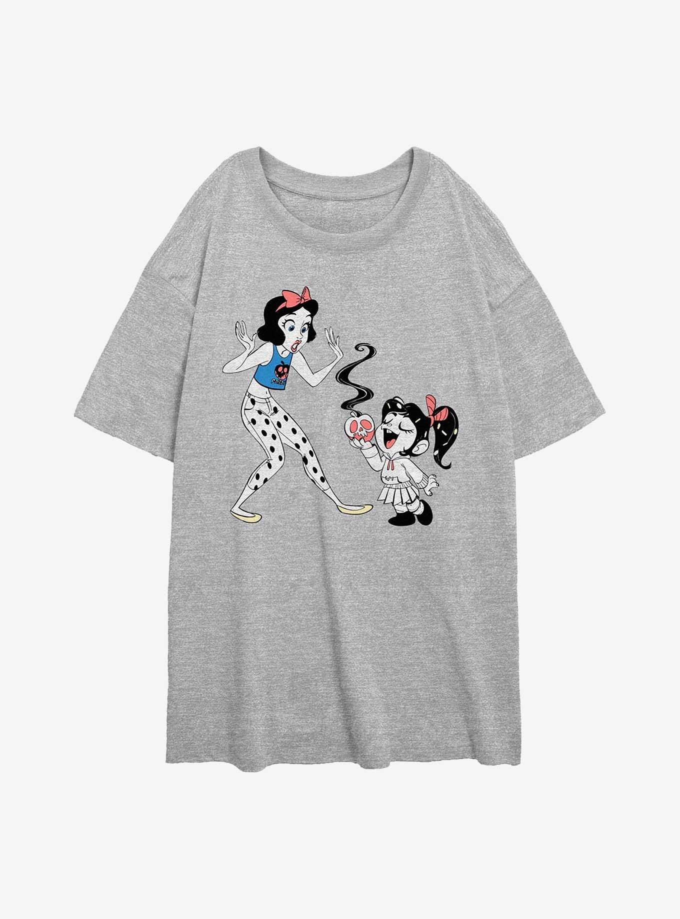 Disney Princesses Snow White & Vanellope Eat Your Fruit Girls Oversized T-Shirt, , hi-res