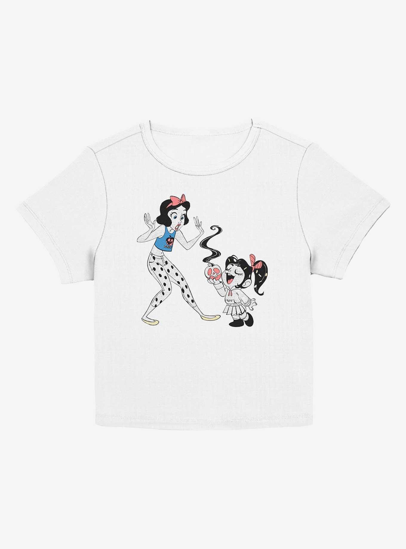 Disney Princesses Snow White & Vanellope Eat Your Fruit Girls Baby T-Shirt, EGRET, hi-res