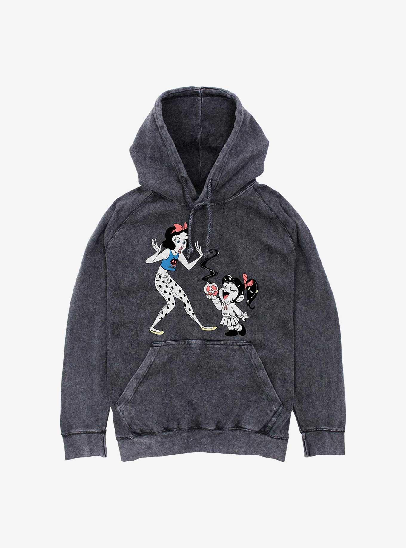 Disney Princesses Snow White & Vanellope Eat Your Fruit Mineral Wash Hoodie, , hi-res