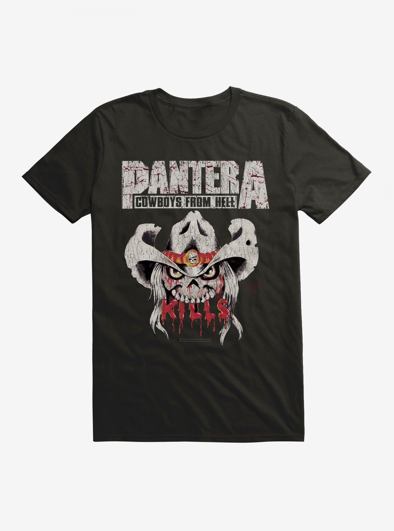 Pantera Cowboys From Hell Kills Extra Soft T-Shirt - BLACK | Hot Topic