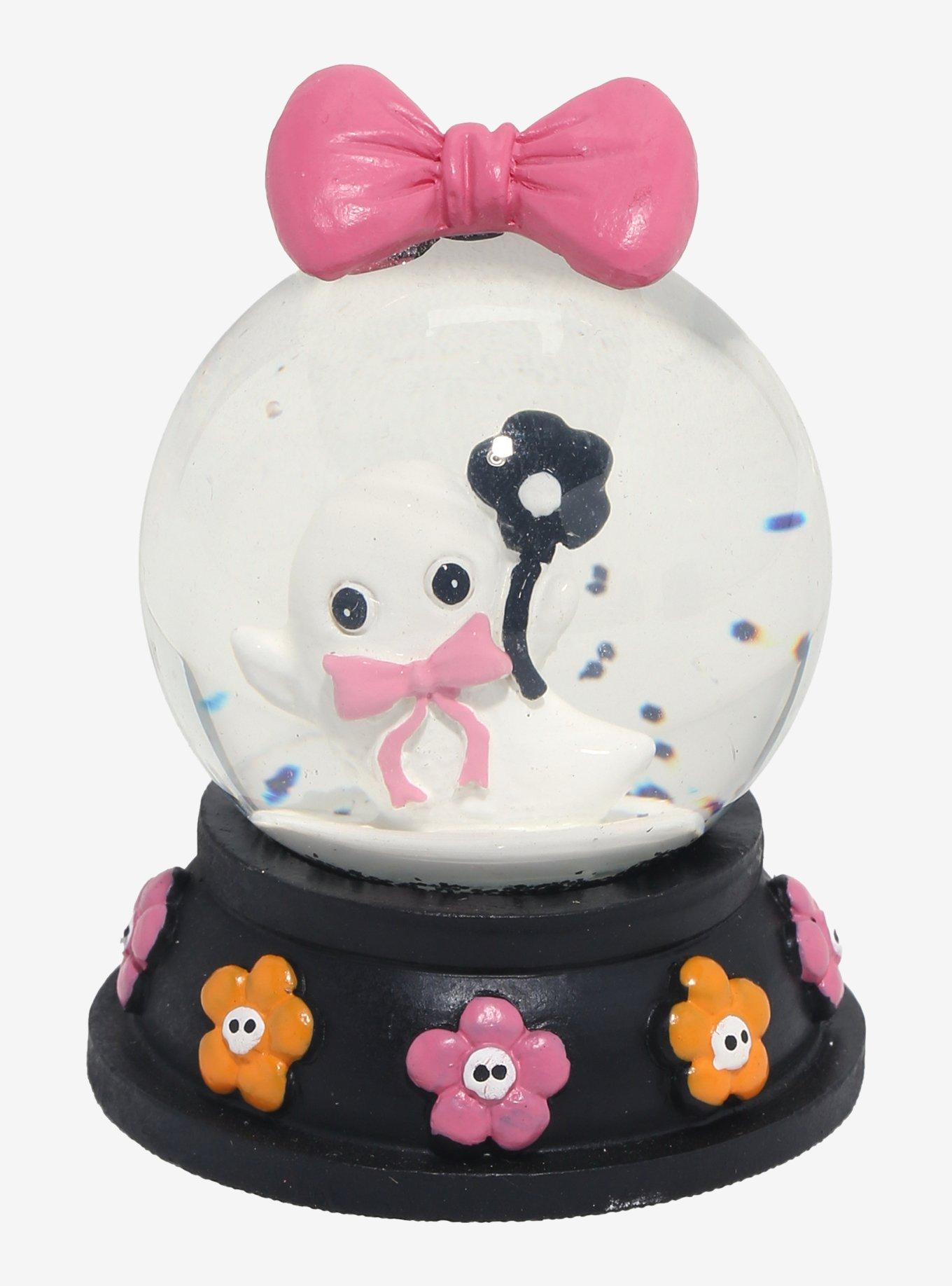 Creepy Cuties Ghost Flower Mini Snow Globe, , hi-res