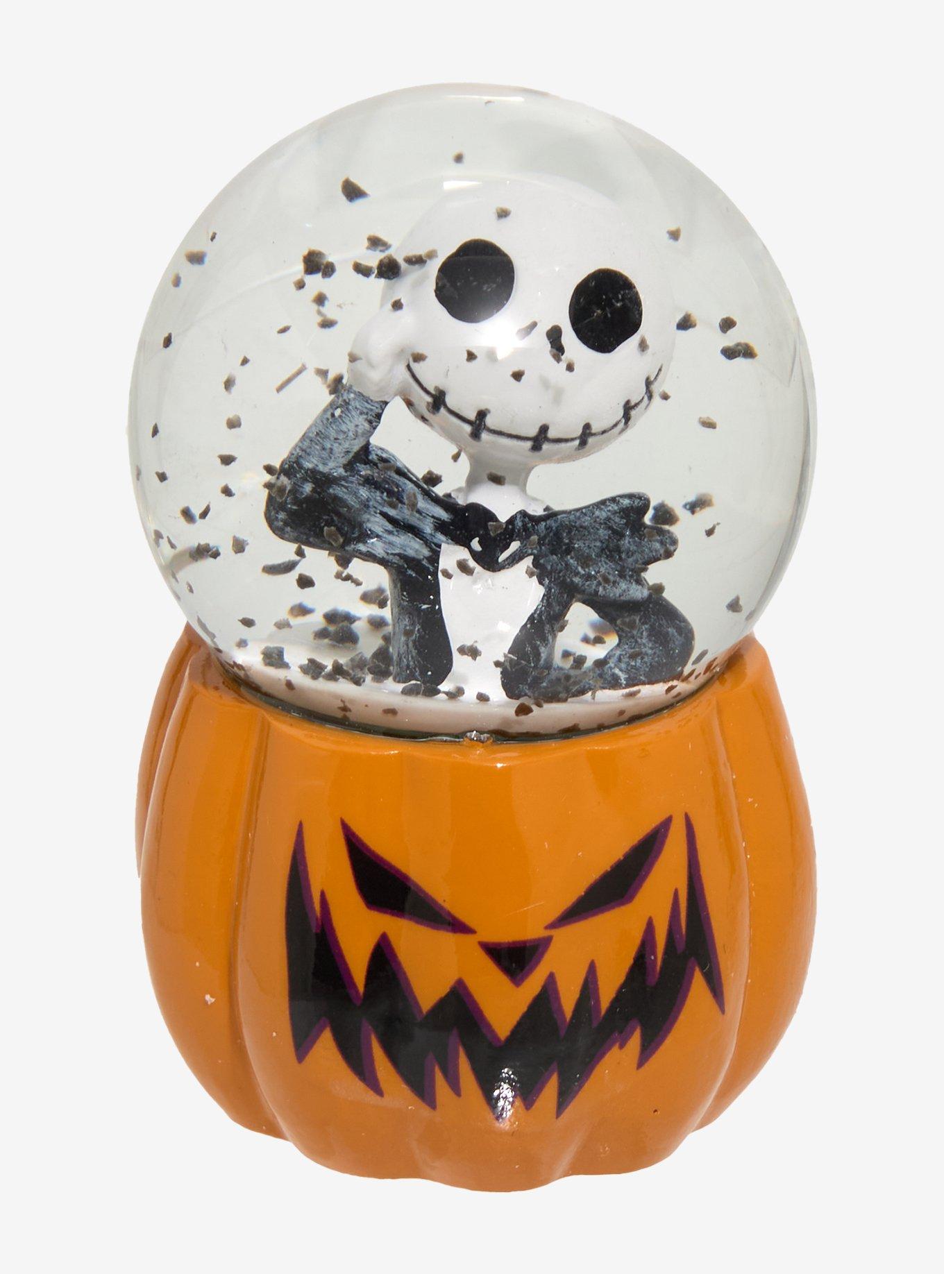 The Nightmare Before Christmas Jack Skellington Pumpkin Mini Snow Globe, , hi-res