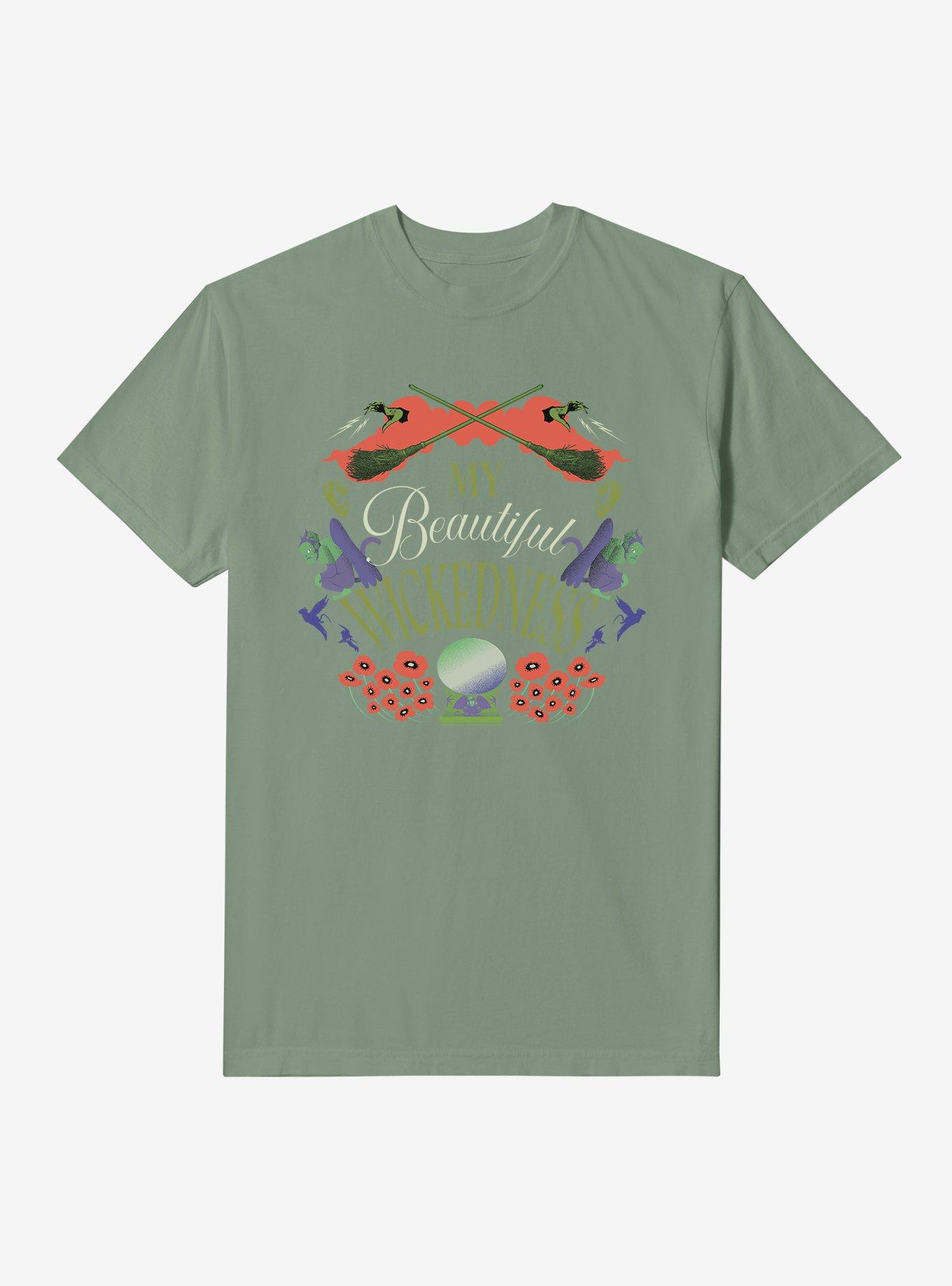 COMFORTCOLORS The Wizard Of Oz My Beautiful Wickedness Garment-Dyed T-Shirt