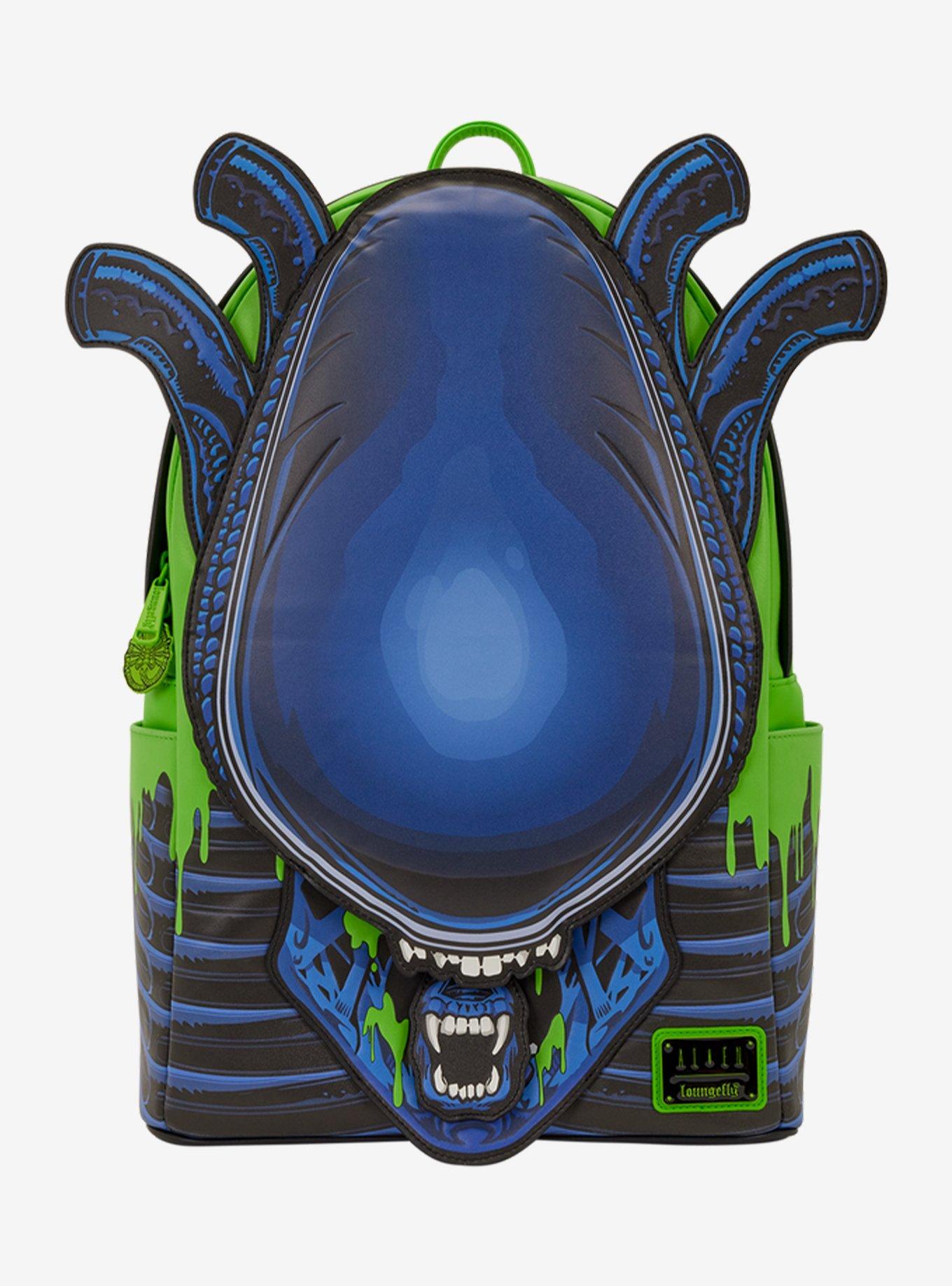 Loungefly Alien Xenomorph Figural Glow-in-the-Dark Backpack, , hi-res